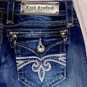 rock revival jeans